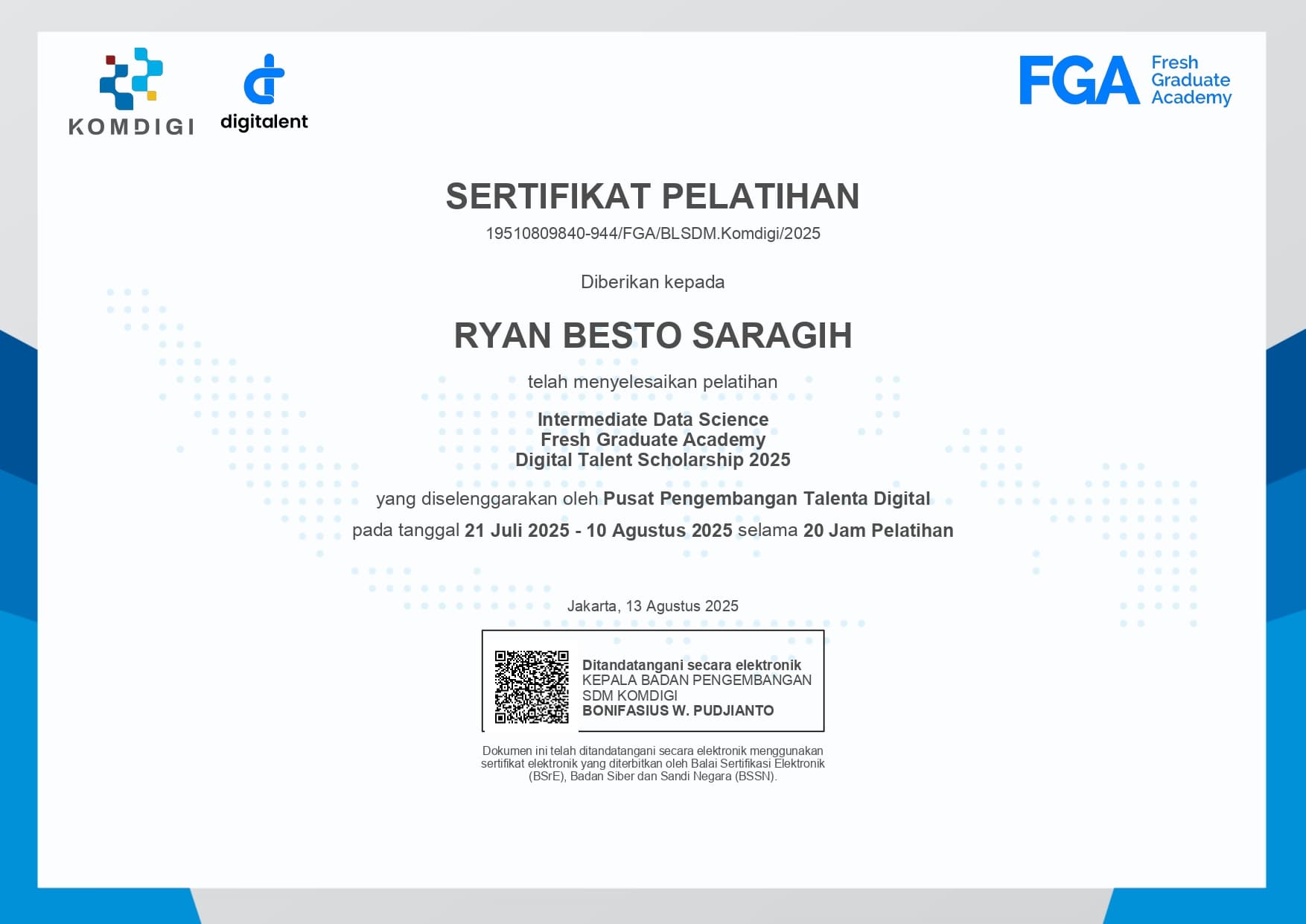 Intermediate Data Science